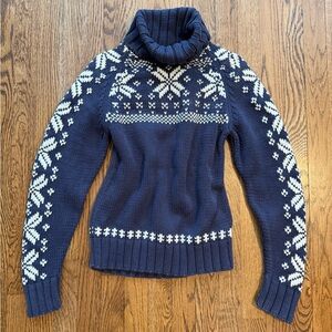 Vintage Polo Jeans Co Ralph Lauren Nordic Turtleneck – Fits XS-S (Tag L)